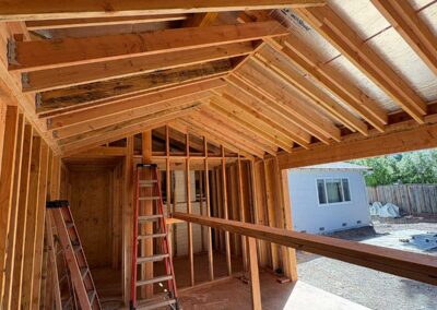 Primary Suite Addition in Progress in San Ramon CA
