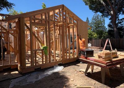 Primary Suite Addition in Progress in San Ramon CA
