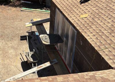 Primary suite addition in progress in San Ramon CA