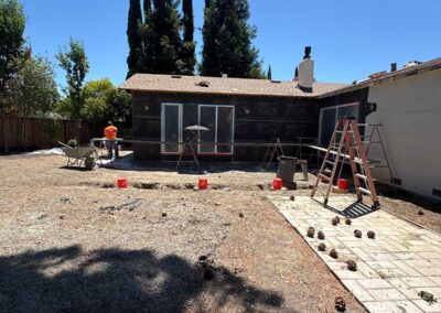 Primary suite addition in progress in San Ramon CA
