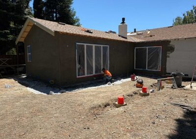 Primary suite addition in progress in San Ramon CA
