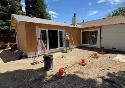Primary Suite Addition in Progress in San Ramon CA