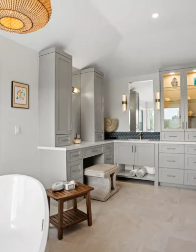 Spacious Transitional Primary Bathroom Remodel in Diablo, CA