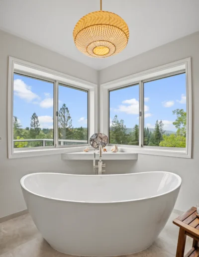 Spacious Transitional Primary Bathroom Remodel in Diablo, CA