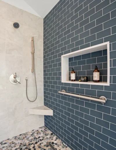 Spacious Transitional Primary Bathroom Remodel in Diablo, CA