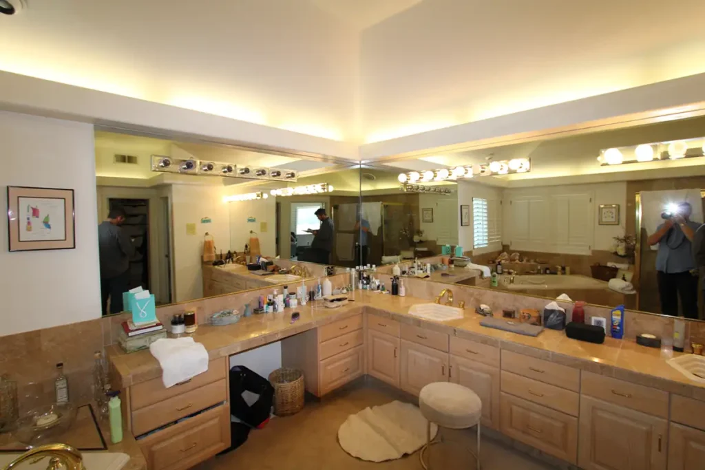 Spacious Transitional Primary Bathroom Remodel in Diablo, CA