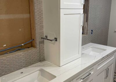 Main Bathroom Remodel in progress in Lafayette CA
