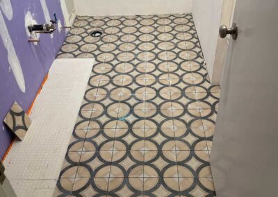 Main Bathroom Remodel in Lafayette CA in progress