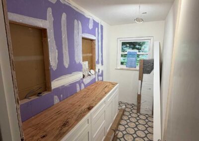 Main Bathroom Remodel in Lafayette CA in progress