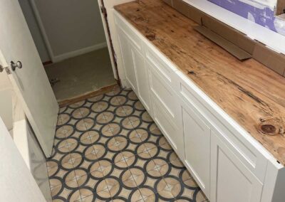 Main Bathroom Remodel in Lafayette CA in progress
