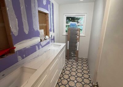 Main Bathroom Remodel in Lafayette CA in progress
