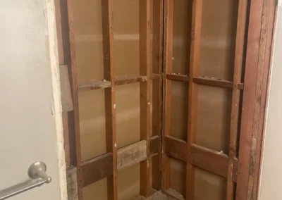 Main Bathroom remodel in progress in Contra Costa County