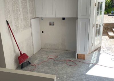 New Basement office remodel in Contra Costa County in progress