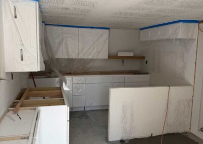 New Basement office remodel in Contra Costa County in progress