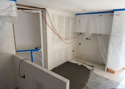 New Basement office remodel in Contra Costa County in progress