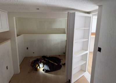 New Basement office remodel in Contra Costa County in progress