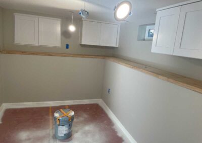 New Basement Office Remodel in progress in Contra Costa County