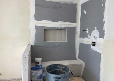 Primary Bathroom Remodel in Alamo CA in progress