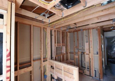 Primary bathroom remodel in progress in Alamo CA