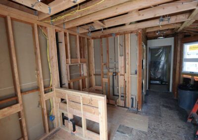 Primary bathroom remodel in progress in Alamo CA