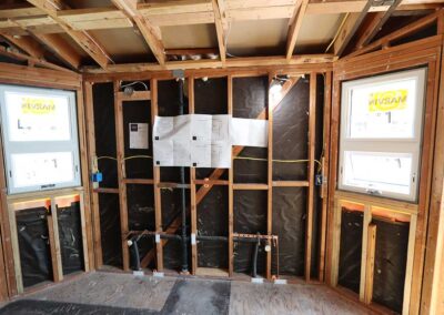 Primary bathroom remodel in progress in Alamo CA