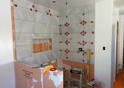 Primary Bathroom Remodel in Alamo CA in progress