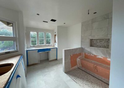 Primary Bathroom Remodel in Alamo CA in progress