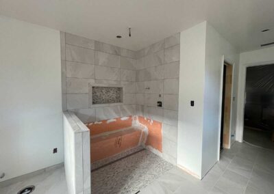 Primary Bathroom Remodel in Alamo CA in progress
