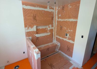Primary Bathroom Remodel in Alamo CA in progress