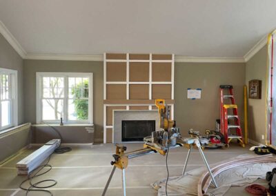 Interior Remodel in progress in Danville CA