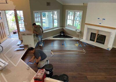 Interior Remodel in progress in Danville CA