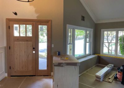 Interior Remodel in progress in Danville CA