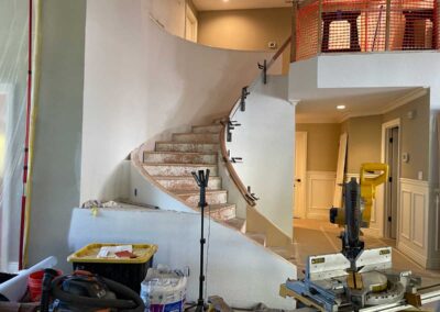 Interior Remodel in progress in Danville CA